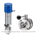 KLAPPENVENTIL LKB-2 SS 4401/4404 EPDM NW150 ACT LKLA Ø85 NC